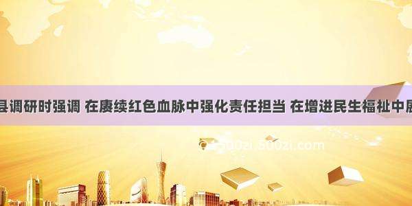 黄泽元在环县调研时强调 在赓续红色血脉中强化责任担当 在增进民生福祉中展现更大作为