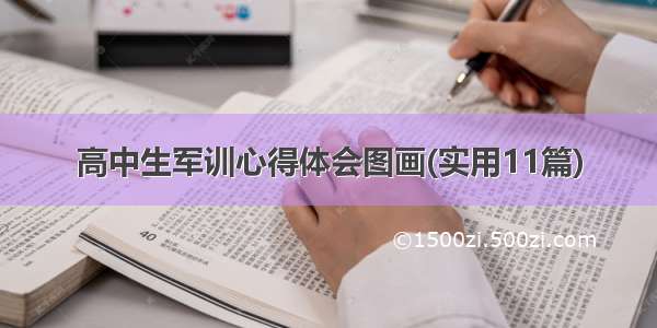 高中生军训心得体会图画(实用11篇)