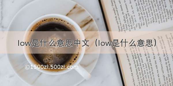 low是什么意思中文（low是什么意思）