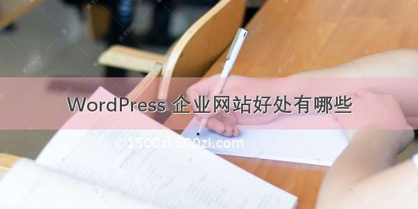 WordPress 企业网站好处有哪些