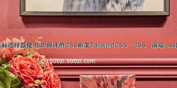 css中的伪类和目标选择器使用 如何评价CSS框架TailwindCSS – CSS – 前端 css鼠标经过弹出层