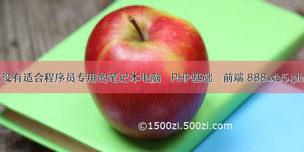 有没有适合程序员专用的笔记本电脑 – PHP基础 – 前端 888.xb5.php