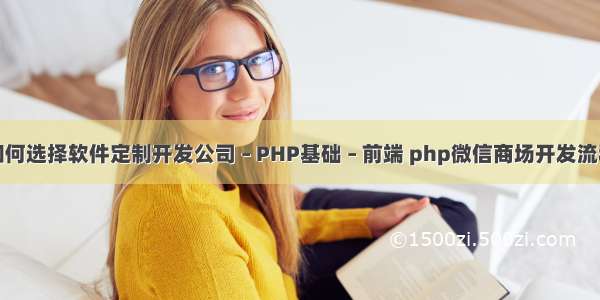 如何选择软件定制开发公司 – PHP基础 – 前端 php微信商场开发流程
