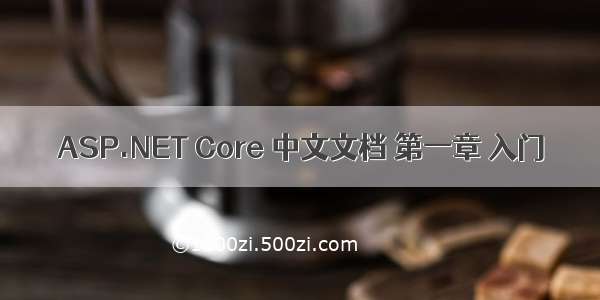 ASP.NET Core 中文文档 第一章 入门