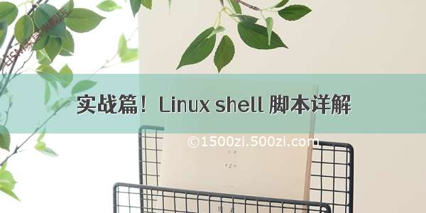 实战篇！Linux shell 脚本详解