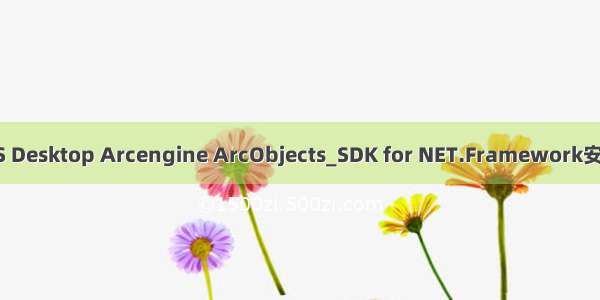 ArcGIS Desktop Arcengine ArcObjects_SDK for NET.Framework安装教程