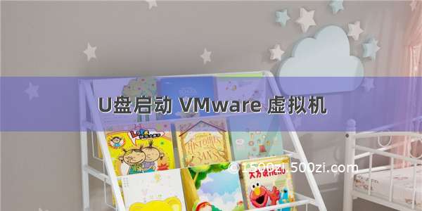 U盘启动 VMware 虚拟机