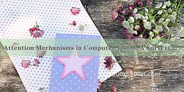 Attention Mechanisms in Computer Vision: A Survey(二)