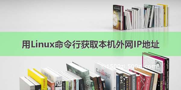 用Linux命令行获取本机外网IP地址