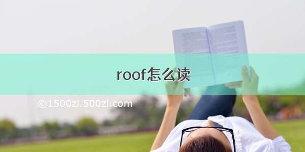 roof怎么读