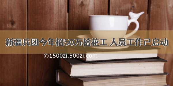 新疆兵团今年招50万拾花工 人员工作已启动