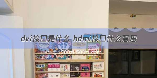 dvi接口是什么 hdmi接口什么意思