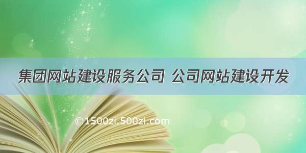 集团网站建设服务公司 公司网站建设开发