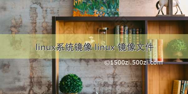 linux系统镜像 linux 镜像文件