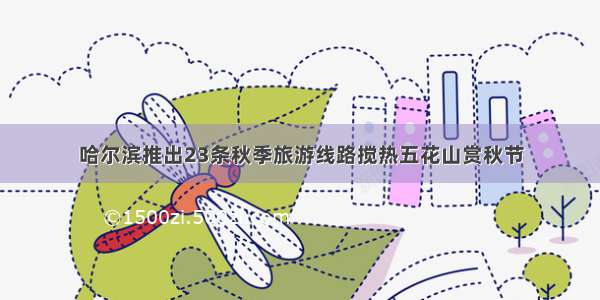 哈尔滨推出23条秋季旅游线路搅热五花山赏秋节