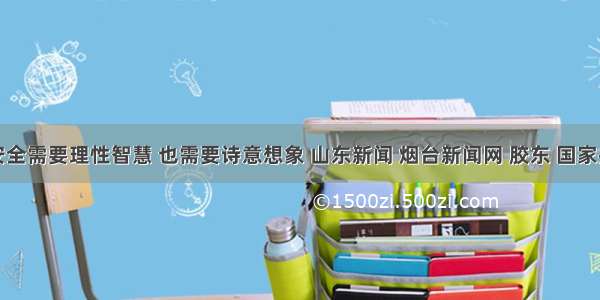 网络安全需要理性智慧 也需要诗意想象 山东新闻 烟台新闻网 胶东 国家批准的