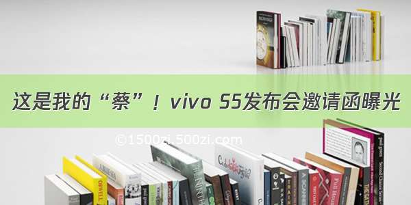 这是我的“蔡”！vivo S5发布会邀请函曝光