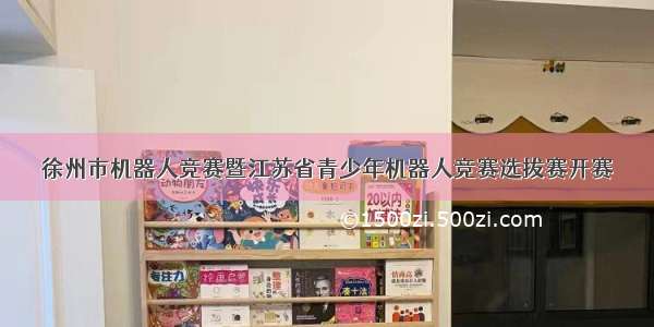 徐州市机器人竞赛暨江苏省青少年机器人竞赛选拔赛开赛