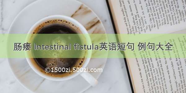 肠瘘 Intestinal fistula英语短句 例句大全