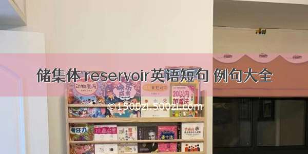 储集体 reservoir英语短句 例句大全