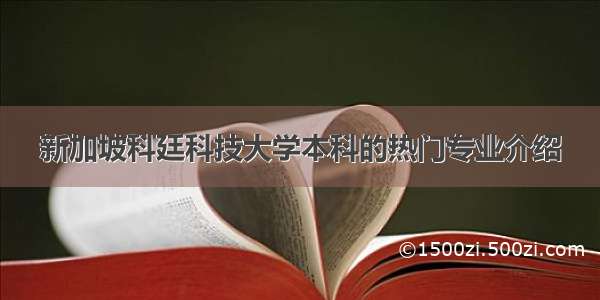 新加坡科廷科技大学本科的热门专业介绍