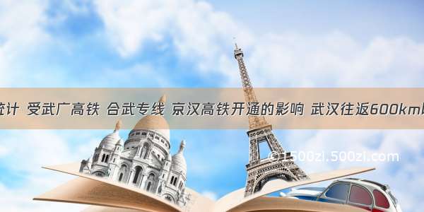 单选题据统计 受武广高铁 合武专线 京汉高铁开通的影响 武汉往返600km以下航程的