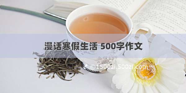 漫话寒假生活 500字作文